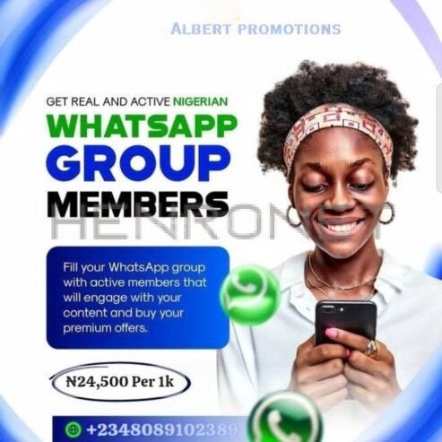 Grow Your Nigerian WhatsApp Group with Engaged Members