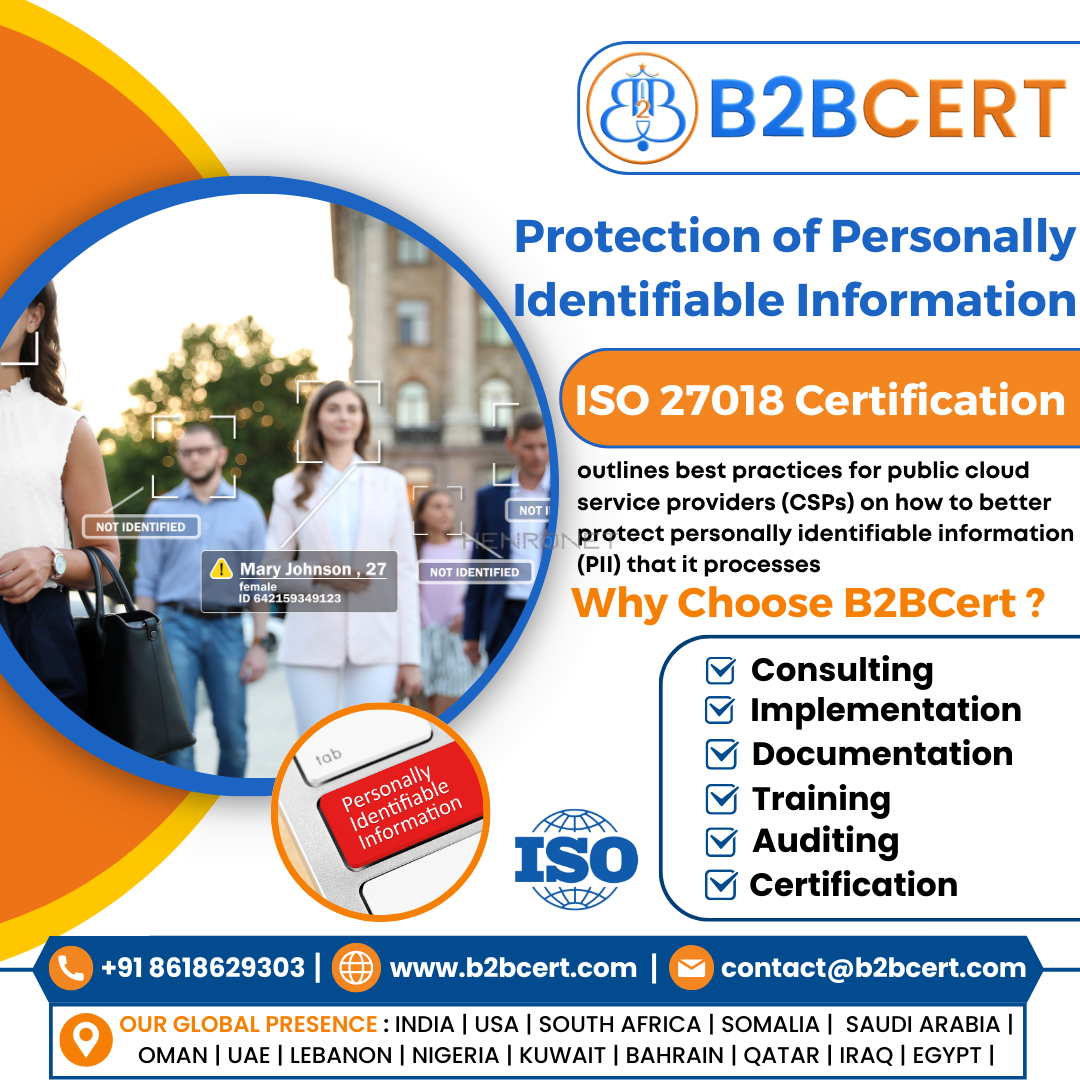 ISO 27018 Certification Services in San Francisco