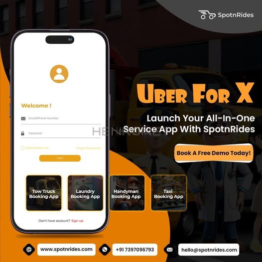 Build a Ready-Made Uber for X Clone App with SpotnRides