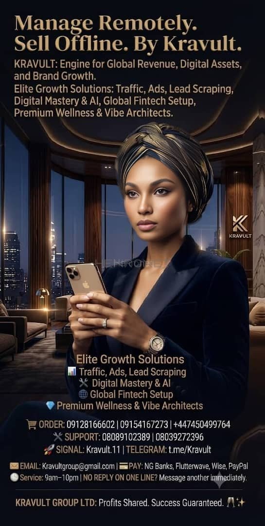 Kravult Group Ltd | Complete Digital Growth & Tech Solutions.